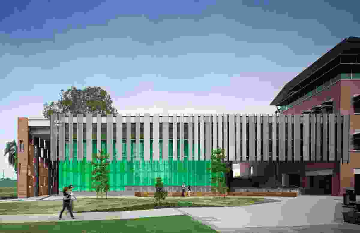 University of Queensland Ipswich Auditorium by Wilson Architects.