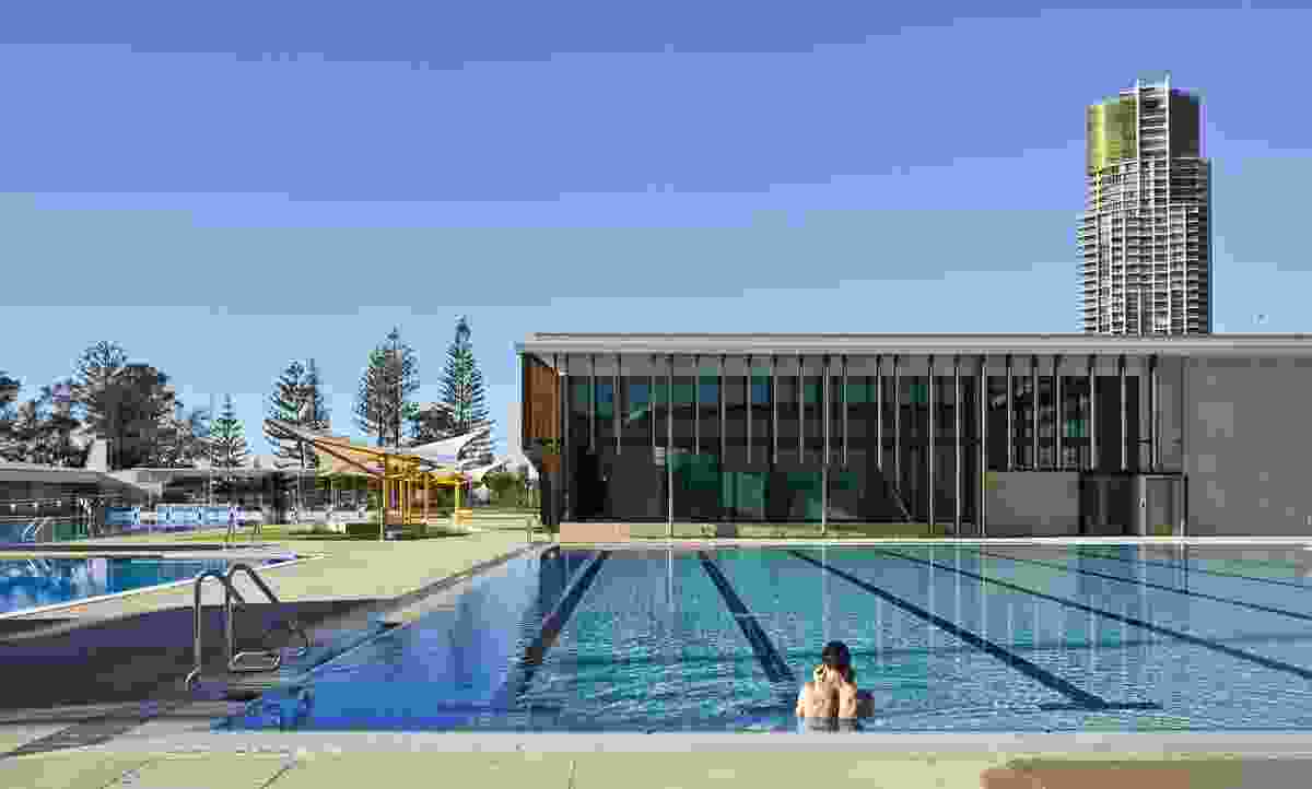 Gold Coast Aquatic Centre by Cox Architecture.