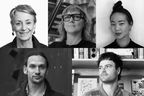 The inaugural jury for the Landscape Australia Awards, clockwise from top left: Catherin Bull, Claire Martin, Emily Wong, Jefa Greenaway and Robert Champion.