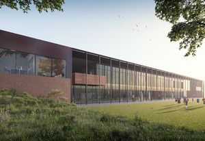 The Stage 2A building at Charles Sturt University's Port Macquarie campus, designed by BVN.