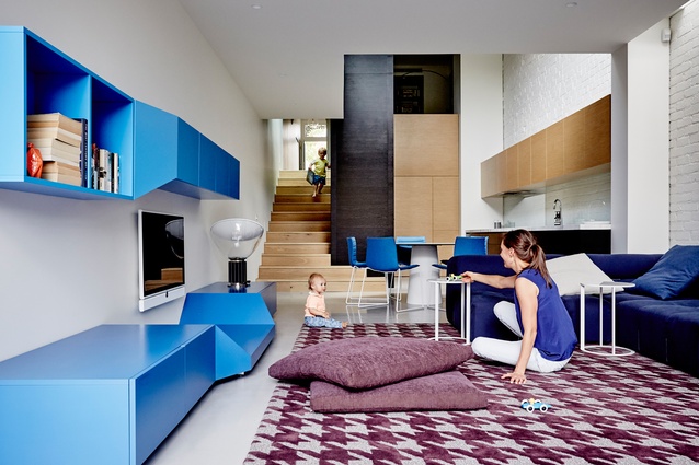 Inner City Terrace, Melbourne – ‘True Blue Terrace’ by Pleysier Perkins & Nexus Designs Collaboration.