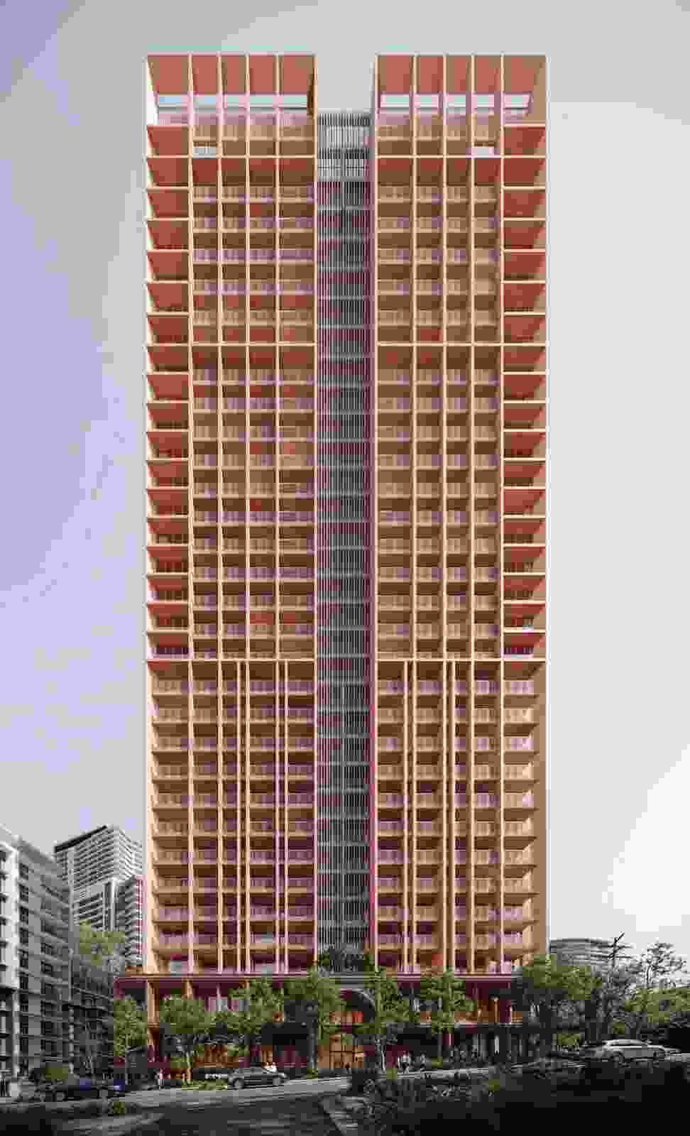 Two-tower proposal in Sydney's Chatswood on exhibition | ArchitectureAu