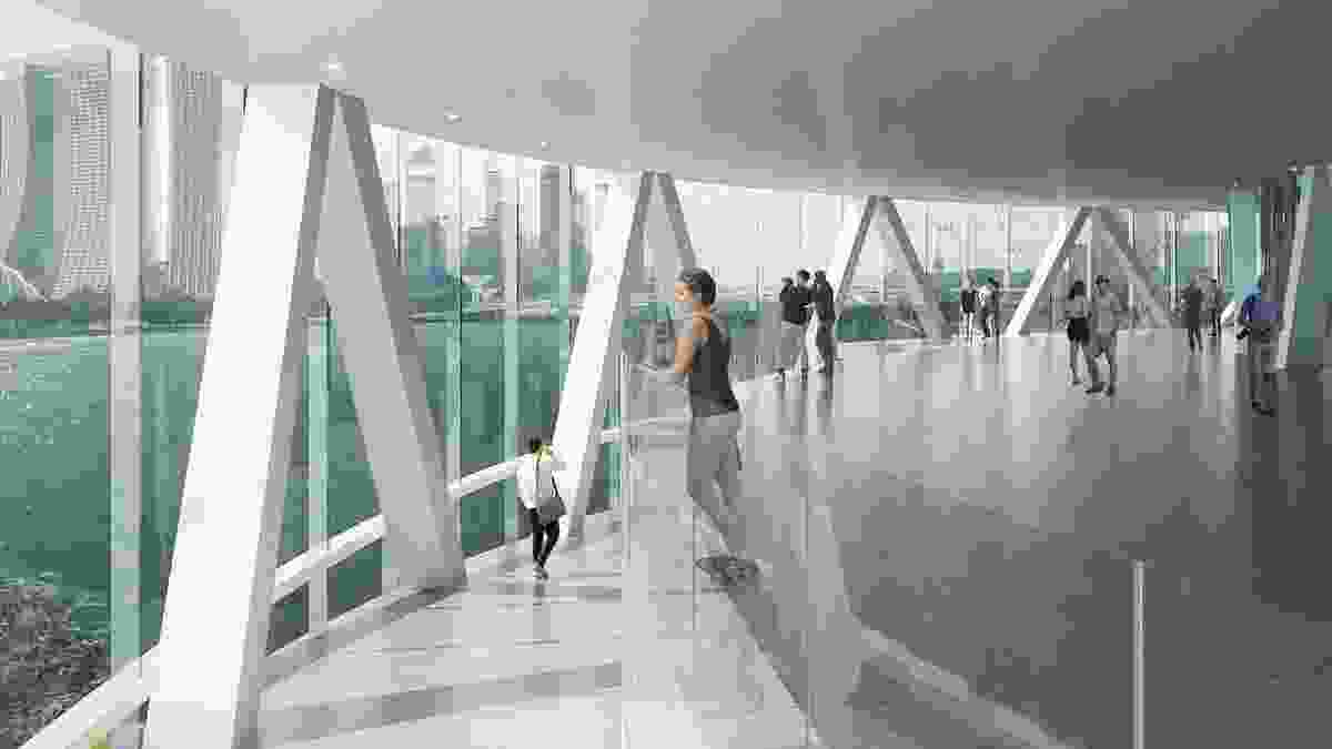Singapore Founders Memorial proposal by 8DGE and RSP Architects.