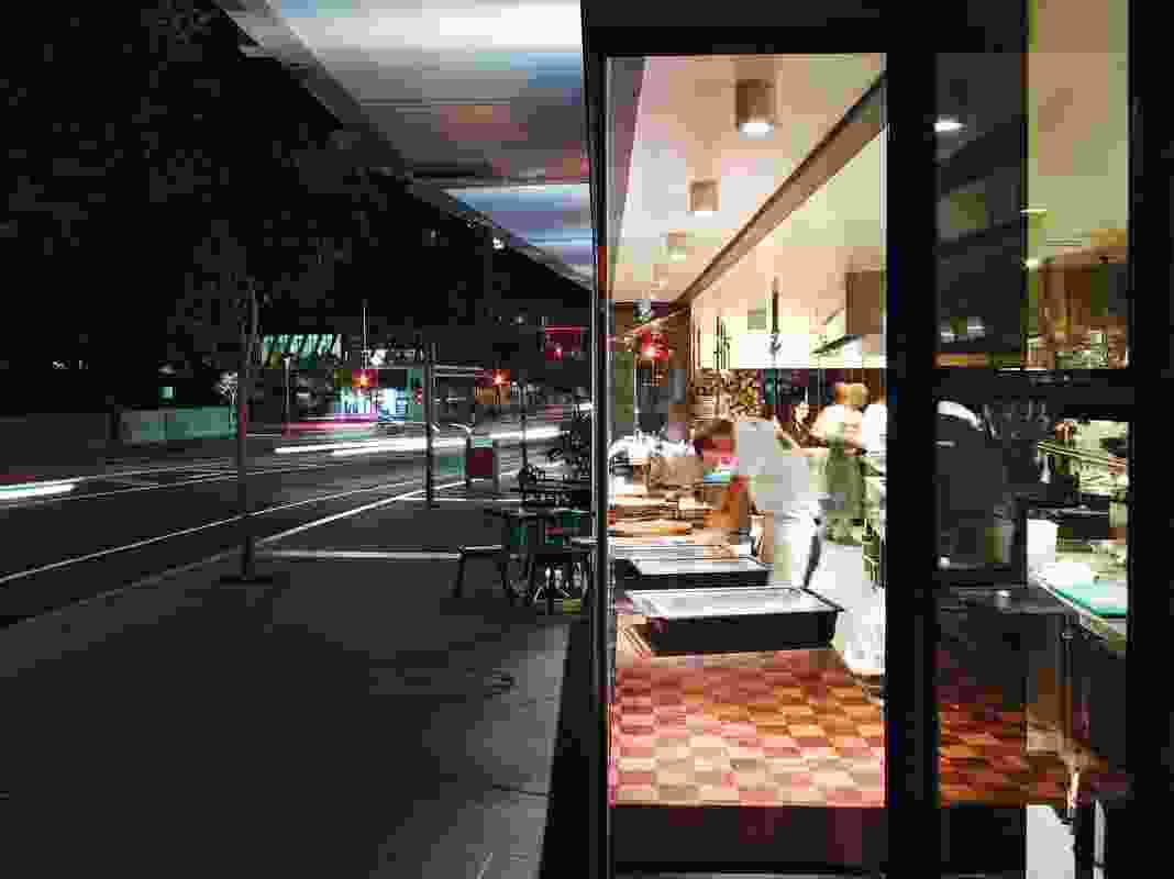The design team wanted to activate South Brisbane’s Grey Street. its design positively connects inside and outside spaces and encourages passersby to be part of the ebb and flow.