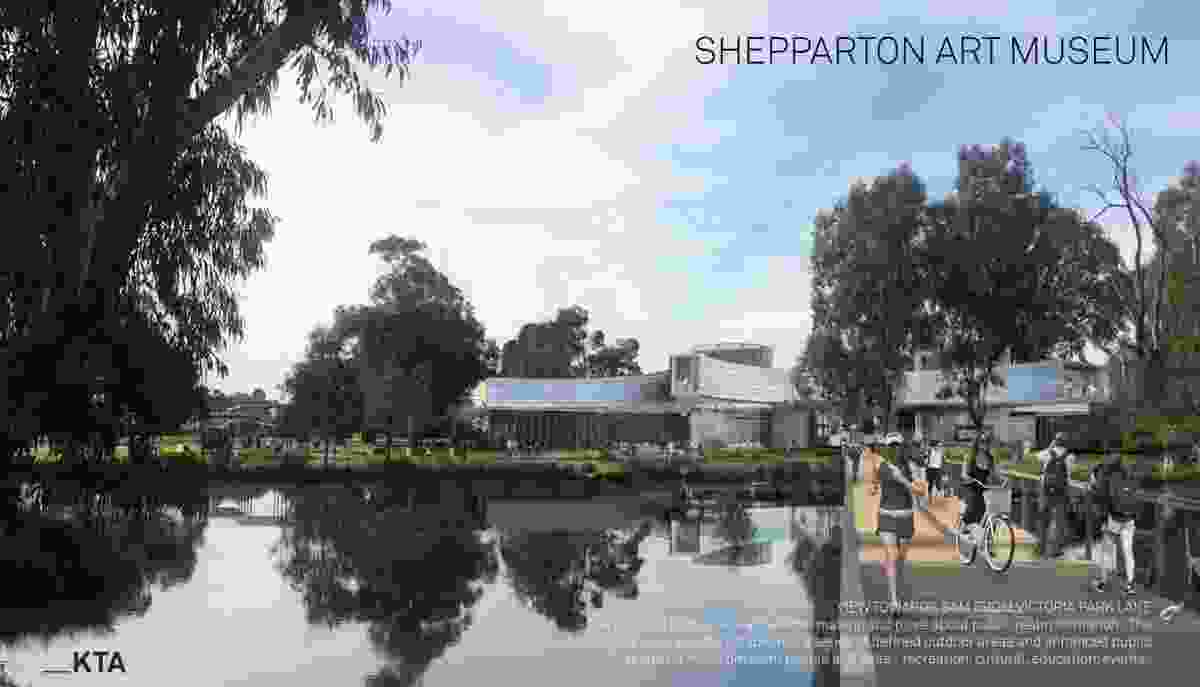 Kerstin Thompson Architects' design for the new Shepparton Art Museum.