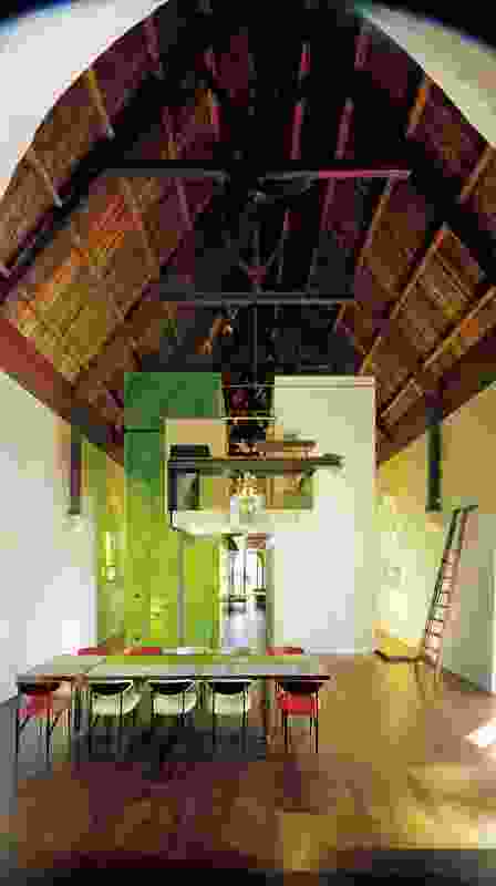The Church, 2004, Vic: The transparency of the panels honours the original interior volumes.