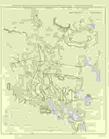 Field Plan of Movements of the Military no9: Military Operations Against the Aboriginal Inhabitants of Van Diemen's Land, 1831. 