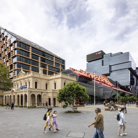 Parramatta Town Hall by DesignInc, Lacoste and Stevenson, Manuelle Gautrand Architecture and TKD Architects.