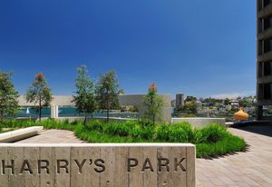 Harry's Park in Milsons Point, by Harry Seidler and Associates.