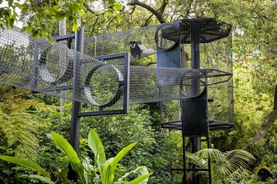 The Colobus Sky Trail by Wax Design at Adelaide Zoo.