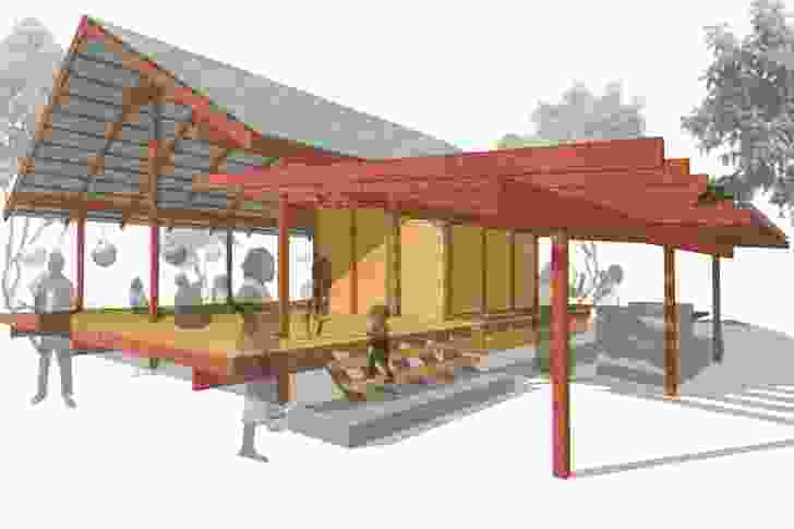 A design from the Bush Owner Builder project.