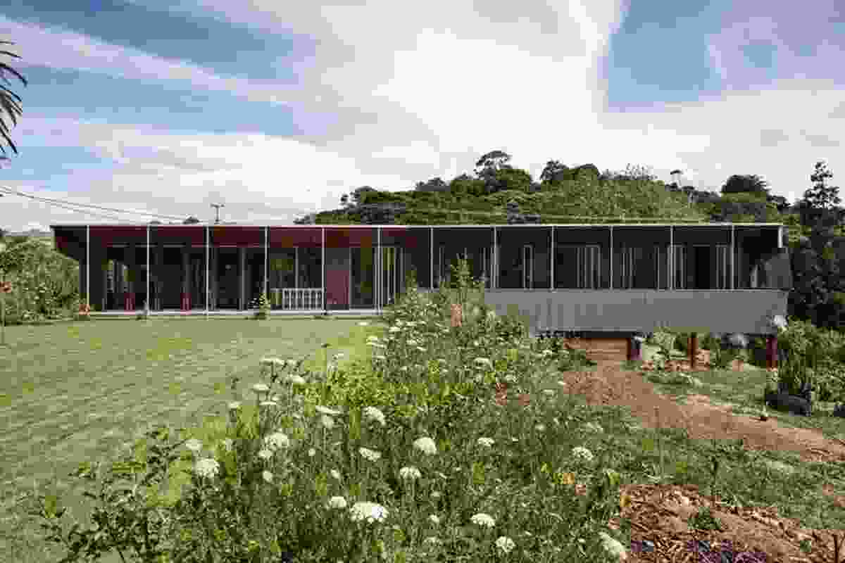 Housing category finalist: Ostend Family Home, Waiheke Island by Bull O’Sullivan Architects. 