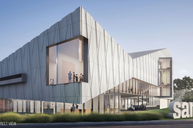 Lyons Architecture's design for the new Shepparton Art Museum.