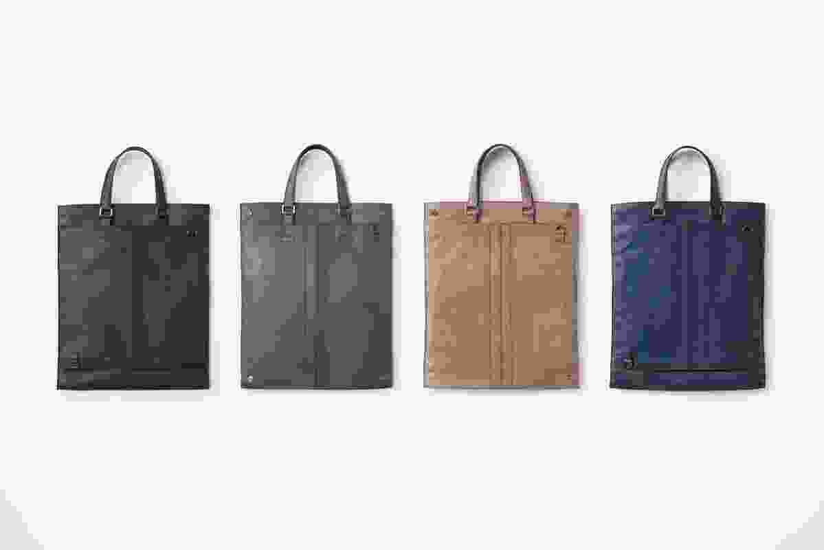 The Architect Bag by Nendo for Tod's is available in various colours.