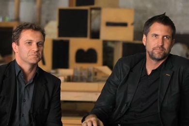 Creative Directors Anthony Burke (left) and Gerard Reinmuth (right).
