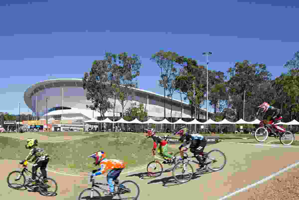 Anna Meares Velodrome by Cox Architecture.