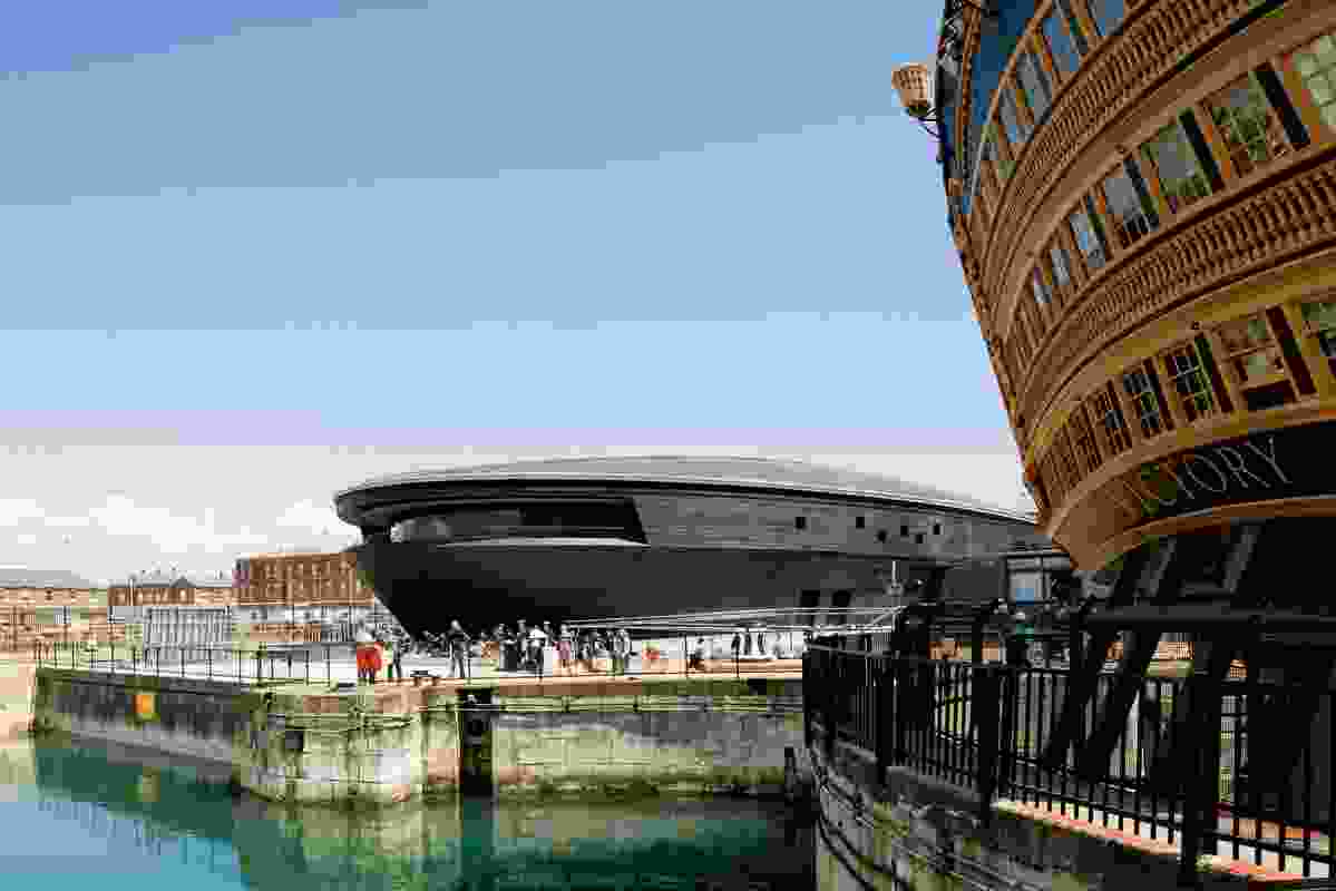 The Mary Rose Museum in Portsmouth, UK.