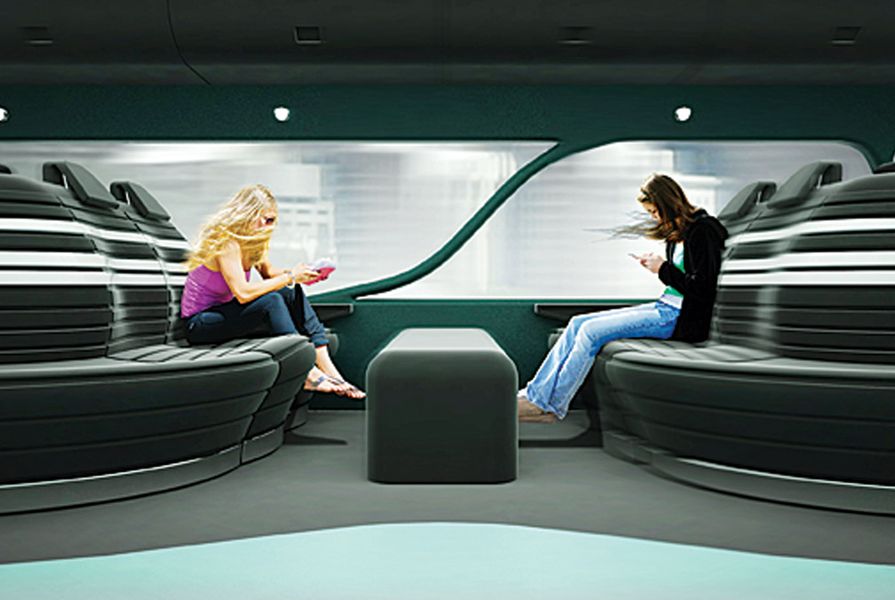 Interior view of Hassell’s A-HSV.