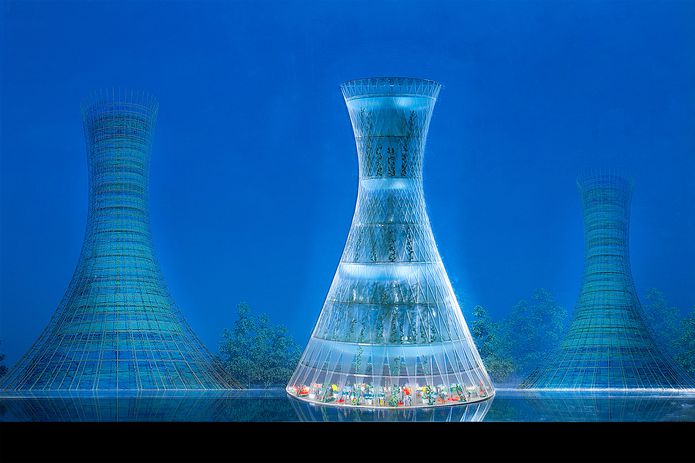 The Skyfarm project by Rogers Stirk Harbour + Partners.
