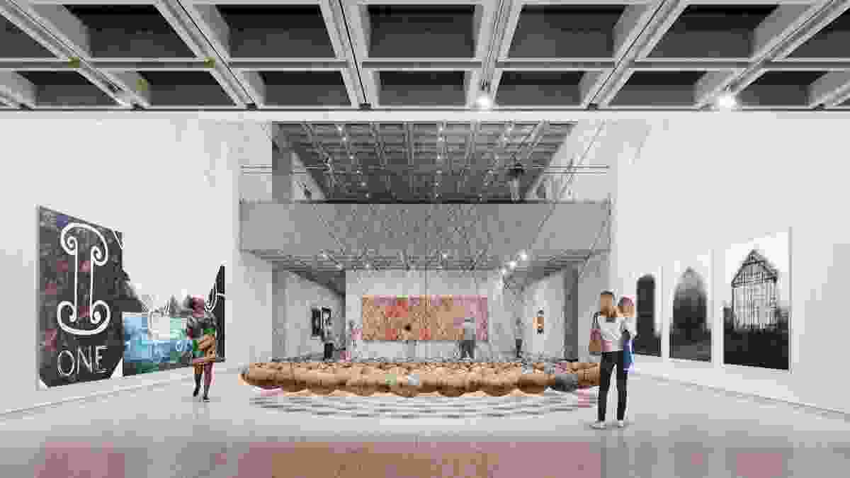 Proposed refurbishment of the Art Gallery of NSW designed by Tonkin Zulaikha Greer Architects.
