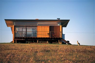 The Toumbaal Plains House references the “rudimentary detailing of timeless, pragmatic rural buildings.”