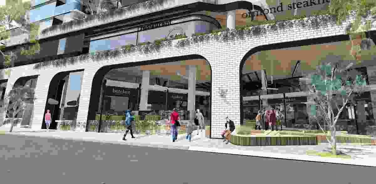 Proposed Ormond Place development designed by Clarke Hopkins Clarke.