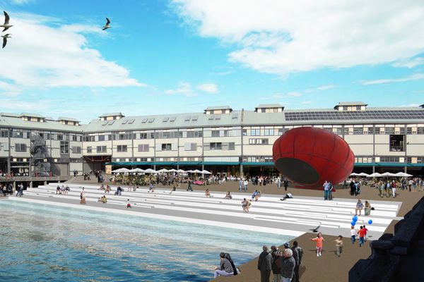 The proposed redevelopment of Walsh Bay Arts Precinct.