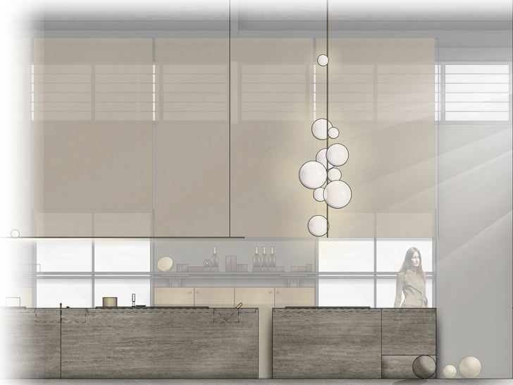 Proposed tasting bar for Idée Fixe.