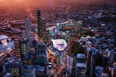 The proposed Brisbane Live development by NRA Collaborative.