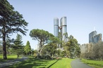 Construction begins on dual 60-storey towers on Melbourne CBD edge