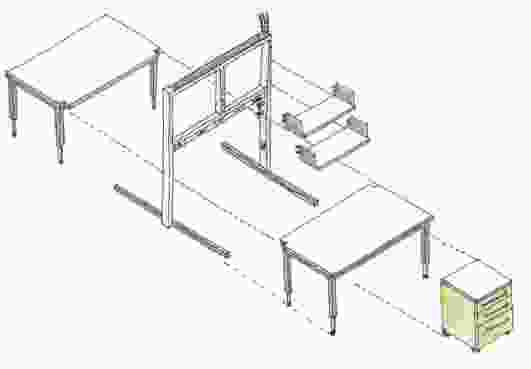 SAHMRI bench concept system.