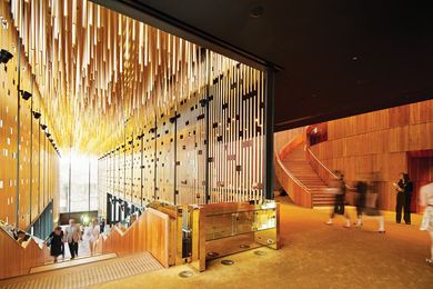 The State Theatre Centre of Western Australia by Kerry Hill Architects won the Emil Sodersten Award for Interior Architecture.