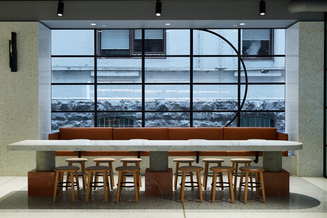 Brunetti Flinders Lane by Technē Architecture and Interior Design.