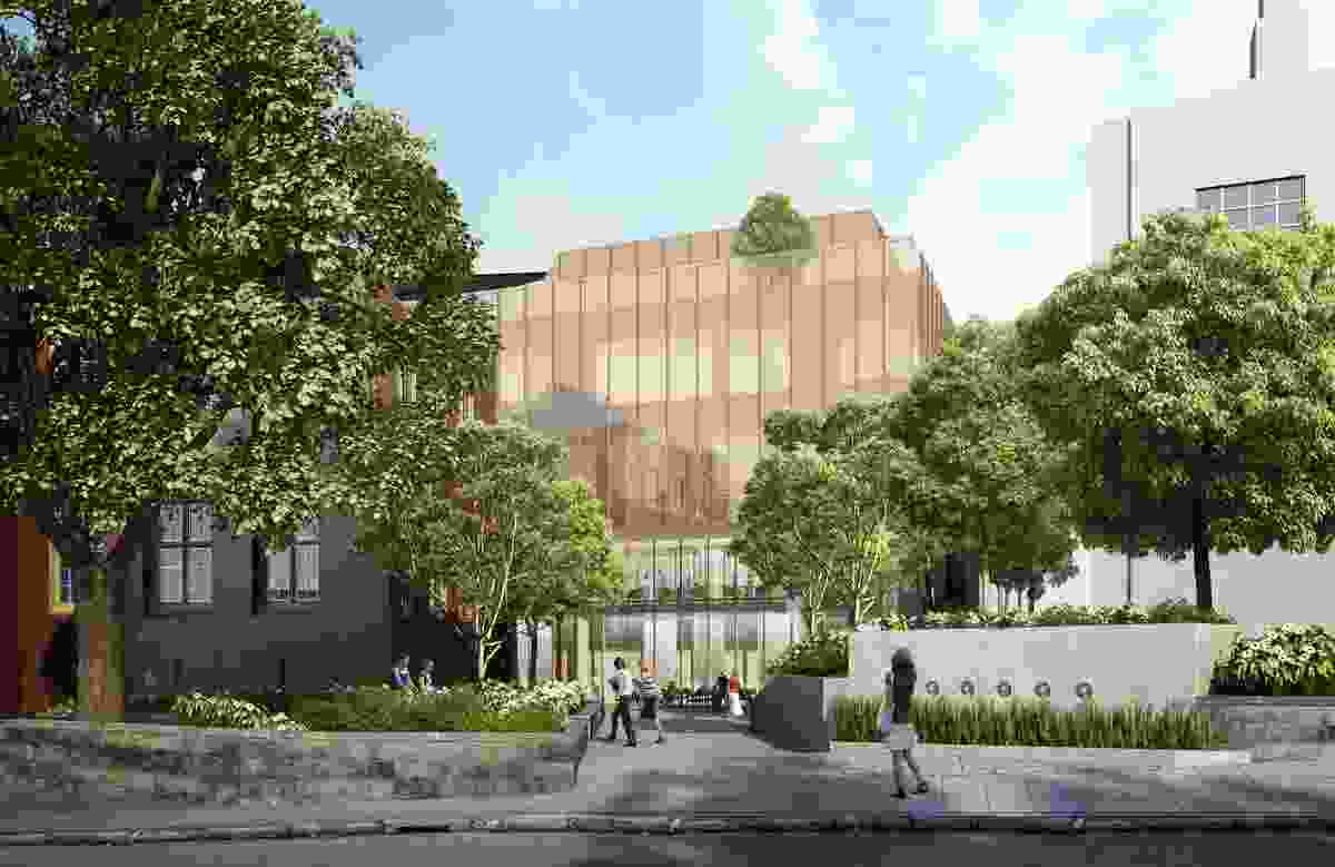 The proposed Faculty of Arts and Social Sciences (FASS) building designed by Architectus for the University of Sydney’s Camperdown campus.