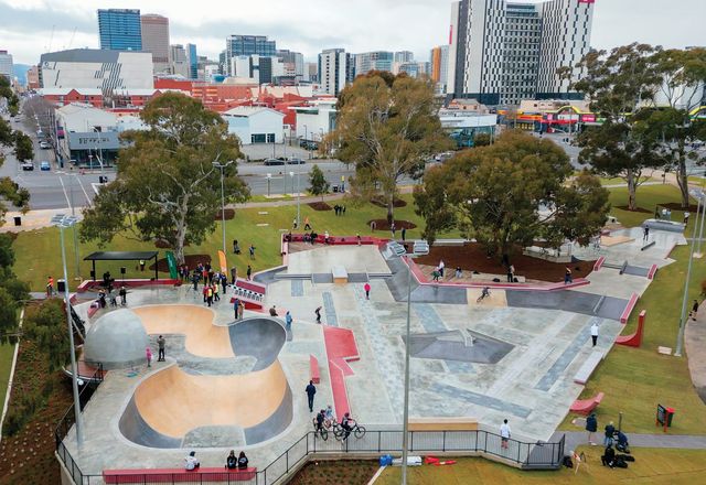 Adelaide City Skatepark by Convic