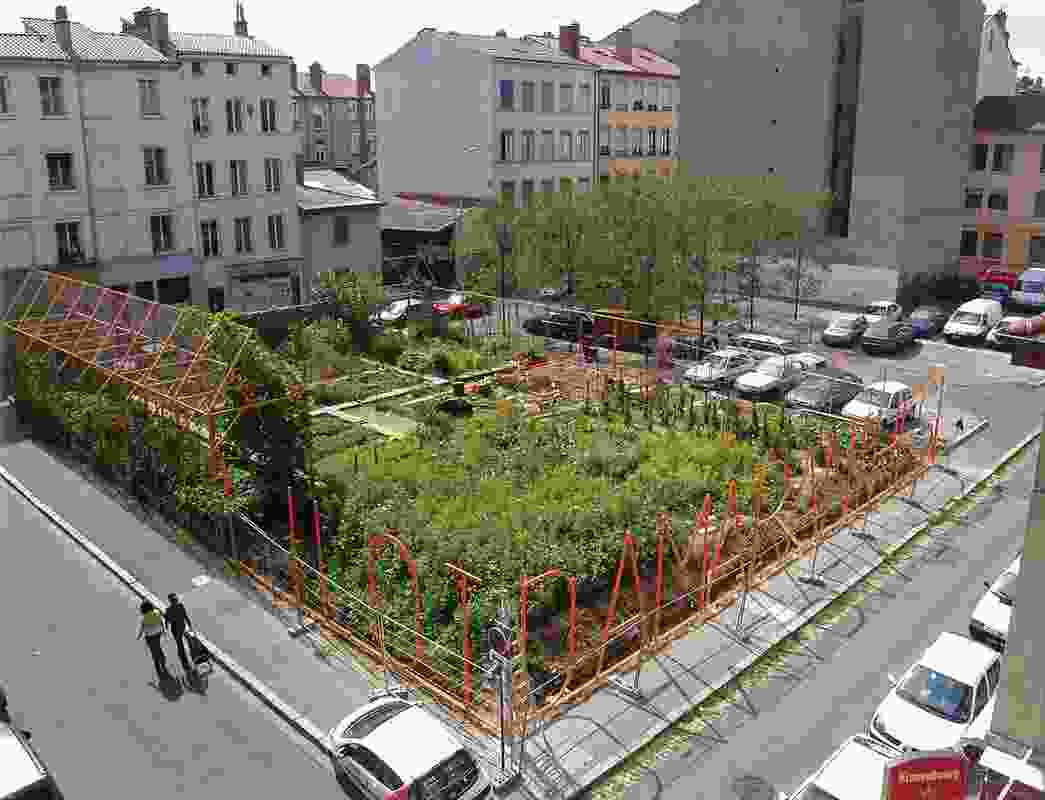 The Block of Amaranths in Lyon, France (on a former car park) is an example of urban agriculture as an appropriate land use.