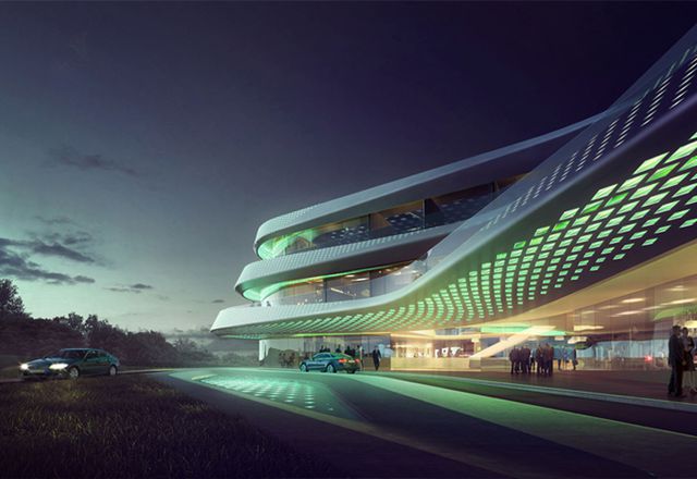 LAVA's proposal for the headquarters of the Green Climate Fund in Bonn.
