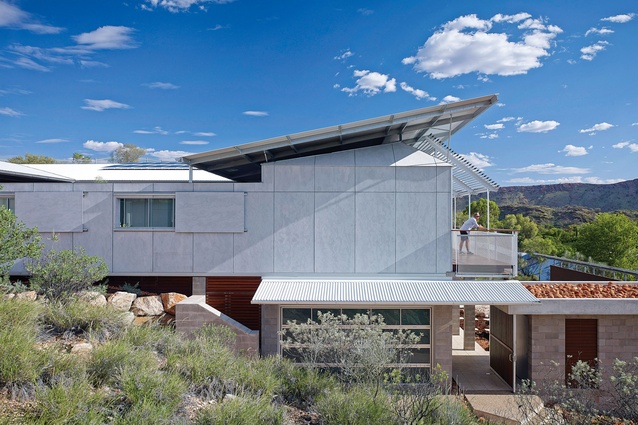 Desert House by Dunn & Hillam Architects.