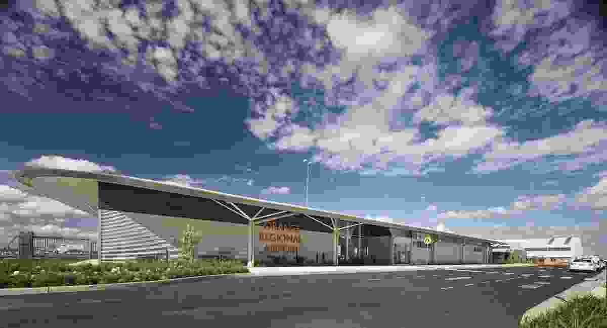 New Orange Regional Airport Terminal Building (Orange) by Geolyse and Cox Architecture.