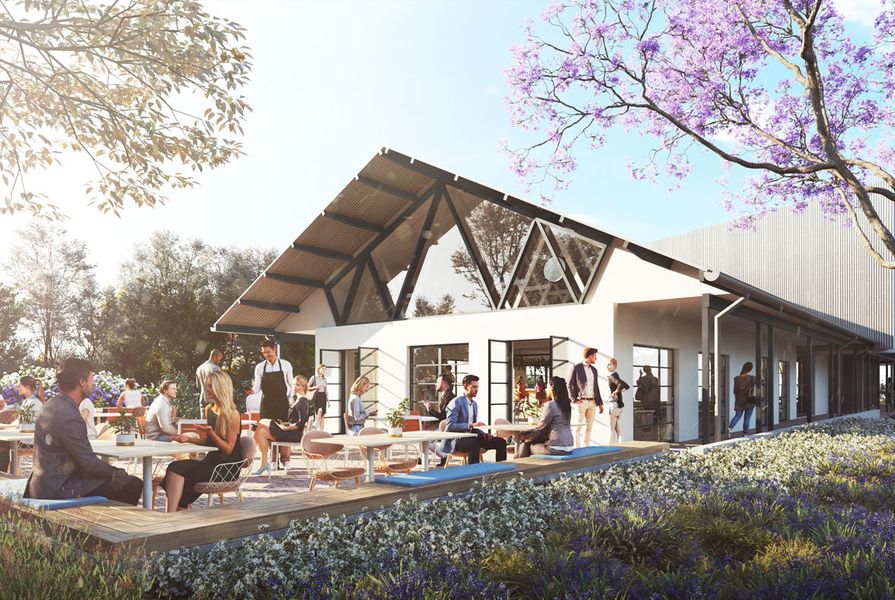 Parramatta Park Cafe by Sam Crawford Architects.