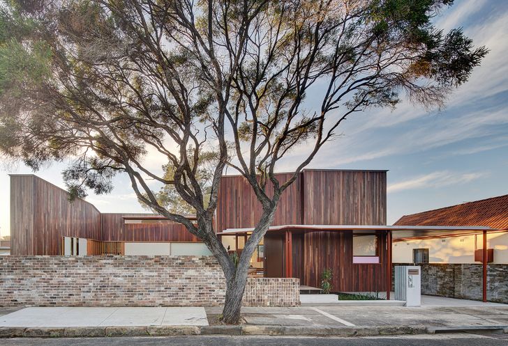 Marrickville Courtyard House by David Boyle Architect.