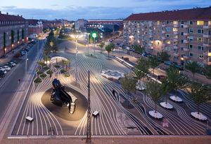 Martin Rein Cano, founder of TOPOTEK 1, will be a speaker at this year's Biennial in Barcelona. Pictured: Superkilen by TOPOTEK 1, BIG and Superflex.