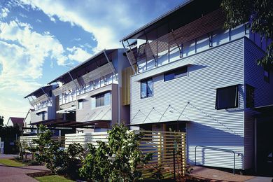Cotton Tree Housing Project, Maroochydore, by Clare Design (1995).