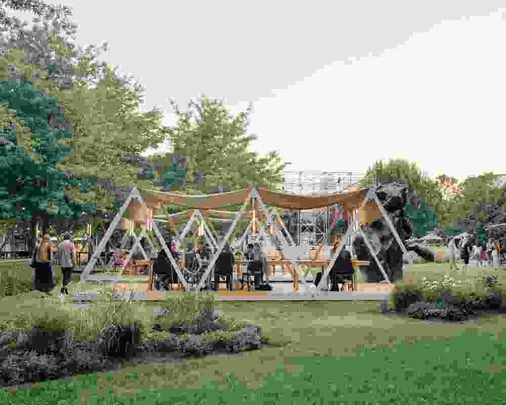 NGV Triennial 2020 Outdoor Pavilions by Boardgrove Architects