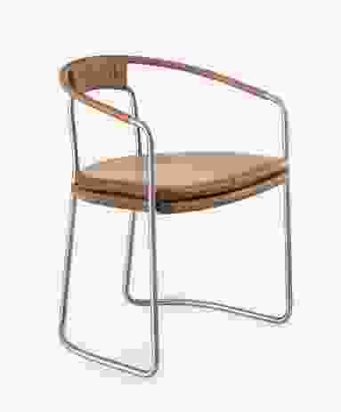 CB-450 Geometric Side Chair from BassamFellows.