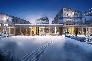 Acute Ward for New Hospital Bispebjerg by Terroir and CF Møller.