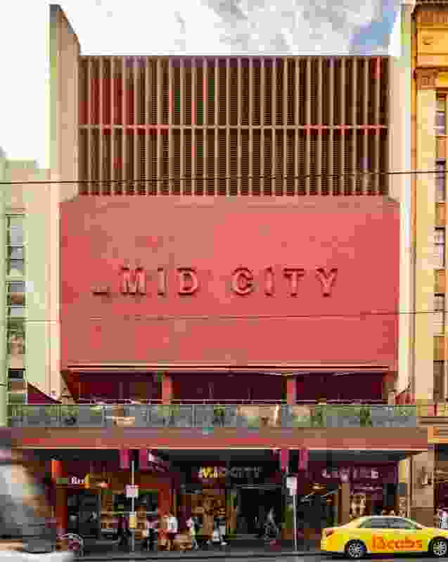 Hoyts Mid City Cinemas194-200 Bourke Street
(1969-1970) by Bogle and Banfield.