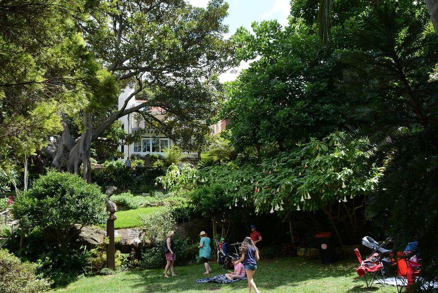 Wendy Whiteley's secret garden in Sydney’s Lavender Bay, now heritage listed.