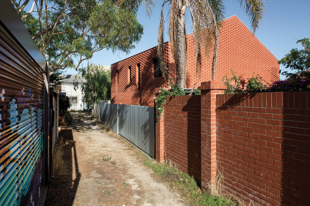 Brick by brick Grey Street House ArchitectureAu