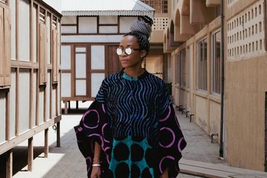 Toshin Oshinowo, photographed for Identity magazine.
